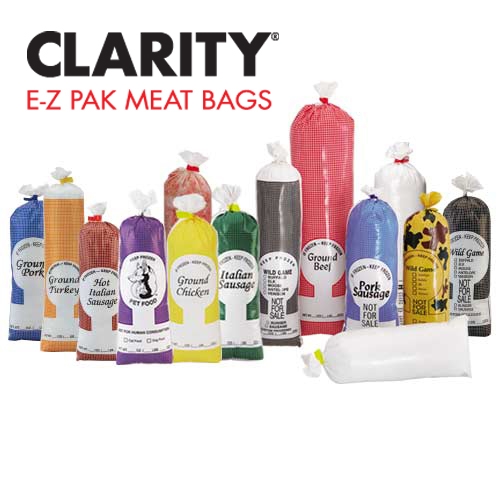 In-Stock Poly Meat Bags