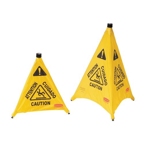Pop-Up Safety Cones are available in 20" or 30" height.