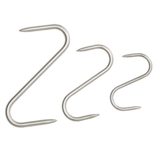 Value Essentials Mini S Hooks Connectors S Shaped Wire Hook Hangers 100pcs Hanging Hooks for DIY Crafts, Hanging Jewelry, Key Chain, Tags, Fishing Lure, Net Equipment