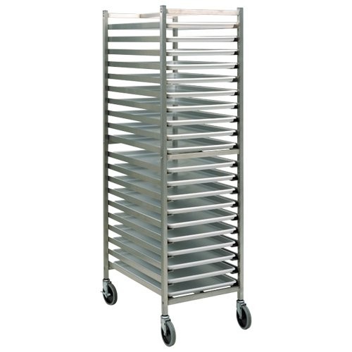Stainless Steel Knock-Down 20-Platter Dolly
