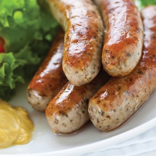 Legg's Premium Bratwurst Sausage #170 is a nice balance of sweet and the warm spices and spice extractives that include Nutmeg, Ginger and Mace among other complimentary ingredients.