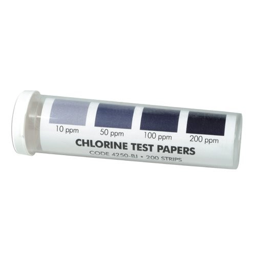 Chlorine Test Strips 