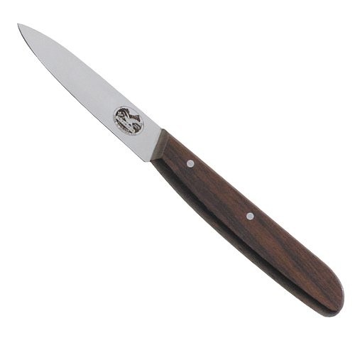 Victorinox 3-1/4'' Paring Knife with Rosewood Handle - Bunzl