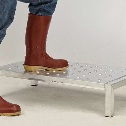 Stainless Steel Mobile Boot Drying Rack - Bunzl Processor Division