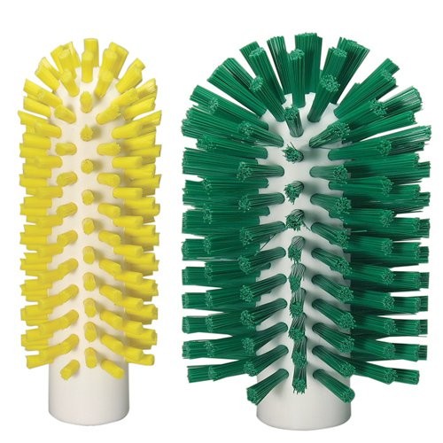 Vikan Stiff Bristle Tube Brushes are available in two sizes.