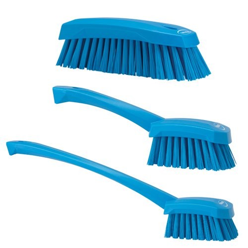 Choose from three styles of Vikan Total Color Scrub Brushes