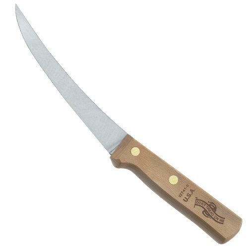 Dexter Russell Curved Boning Knives with Wood Handles - Bunzl 