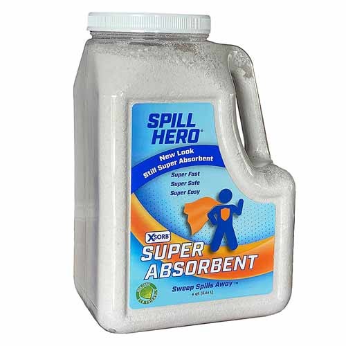 6-Quart Bottle of XSORB Spill Clean-Up