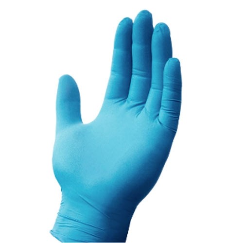 X-Large, Blue Powder-Free Disposable Nitrile Gloves