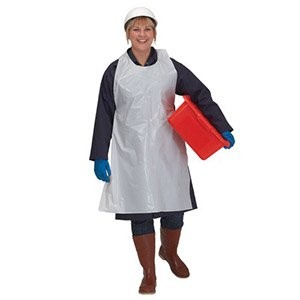 Polyethylene Coated Disposable Aprons - Bunzl Processor Division