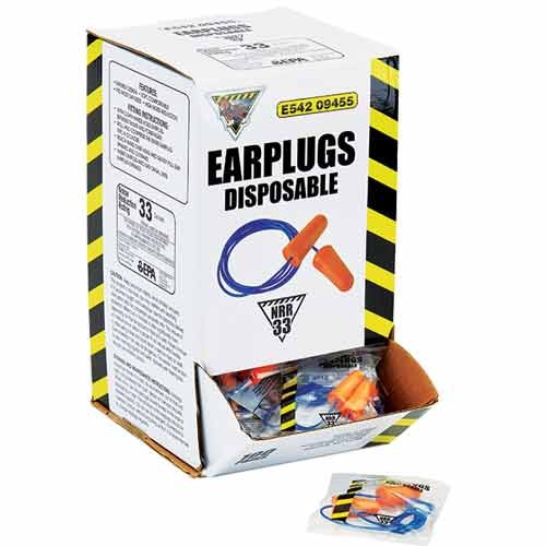 WorkHorse Tapered Disposable Earplugs