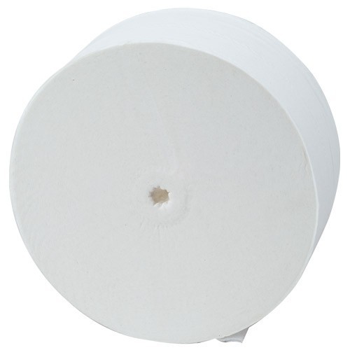 Coreless Jumbo Roll Toilet Tissue Paper, 2-Ply