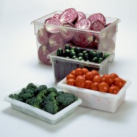 Choose from clear, CARB-X or White, DUR-X large food boxes.