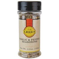 Legg's Garlic & Pepper Seasoning, 5.5oz
