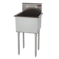 One-Compartment Stainless Steel Sinks
