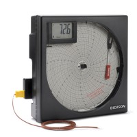 8" Temperature Chart Recorder with Alarm