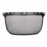 Steel Mesh Face Screen provides protection from flying debris.