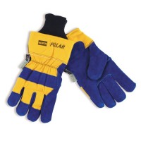 North Polar Insulated Leather Palm Freezer Gloves