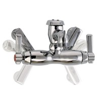 Chrome-Plated Butterfly Faucet