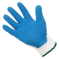 Poly/Cotton Knit Gloves With Latex Coated Palm