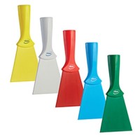 Nylon Hand Scraper is available in 5 colors. Add a handle for extended cleaning!