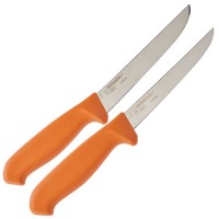 Straight Boning Knives are available in two blade lengths and styles.