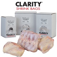 E2380 Fresh Poultry/Turkey Non-Barrier Shrink Bags conveniently packaged in our Smart Packs of 250 bags per box.