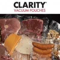 Clarity 5-Mil. Vacuum Pouches are crystal clear with a glossy finish. 