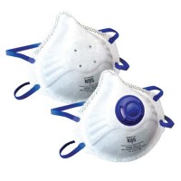 N95 Molded Respirators are available with or without a valve.
