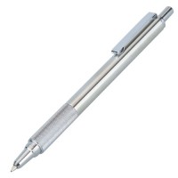 Metal Detectable Stainless Steel Retractable Ballpoint Pen