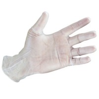 Clear, Vinyl Disposable Gloves