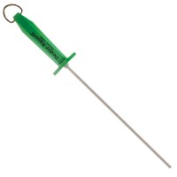 Dexter Russell 07820 Sharpening Steel, SS, Smooth, 10 in, Green