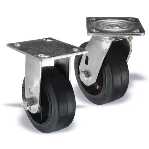 Heavy-Duty Plate Style Casters