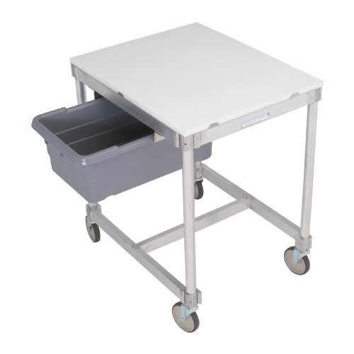 Aluminum Knockdown Table with Poly Top
