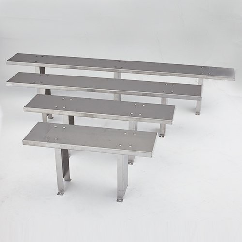 Indoor/Outdoor Stainless Steel Benches