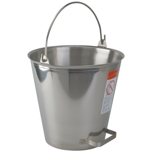 Stainless Steel Pail with Tilt Handle