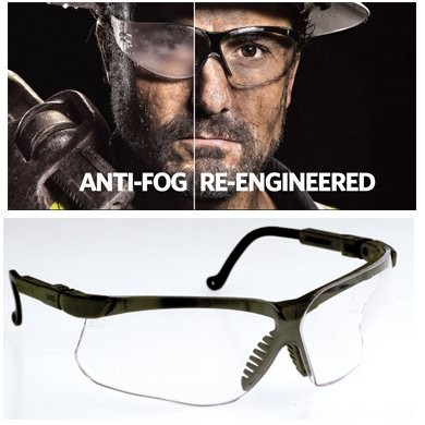 Genesis Safety Eyewear with HydroShield Anti-Fog Coating