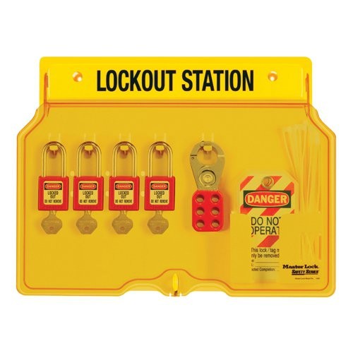 Master Lock Padlock Lockout Stations