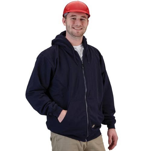 Hooded Thermal Zip-Front Jacket