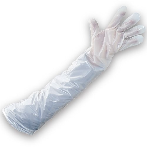 Shoulder-Length Poly Disposable Gloves