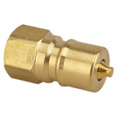 Plug Valve, Male End 3/8-Inch FTP With Auto Shut Off