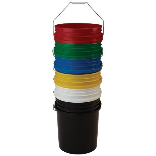 5-Gallon Food Approved Plastic Buckets