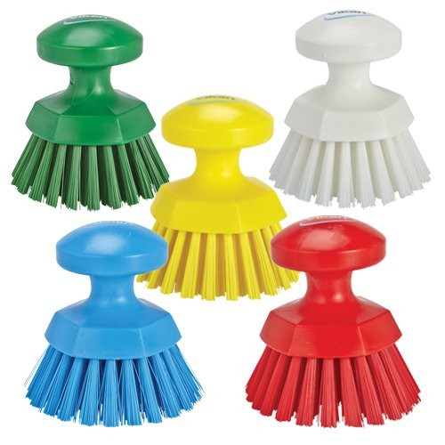 Vikan Total Color Round Hand Brush