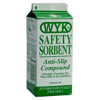 Safety Sorbent Non-Slip Floor Compound, 2-1/2-lb. Carton