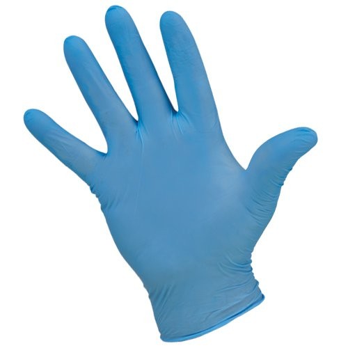450 Series, Industrial Blue Powder-Free Nitrile Disposable Gloves