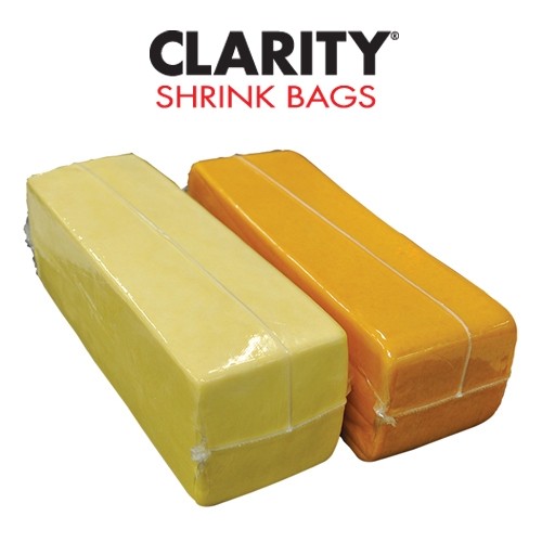 BH220 Cheese Block Shrink Bags, Clarity Smart Pack, 20x25