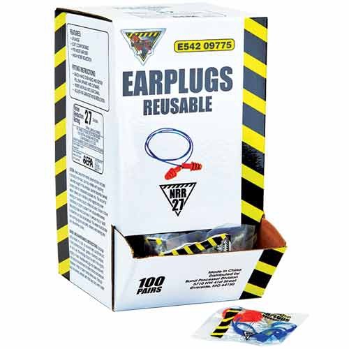 WorkHorse Four-Flange Reusable Earplugs