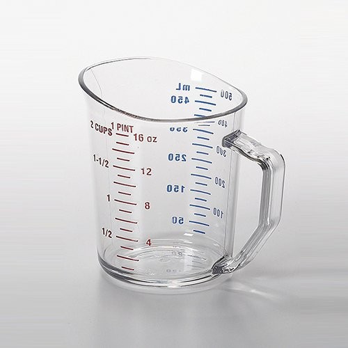 16 oz. Glass Measuring Cup (Case of 4)