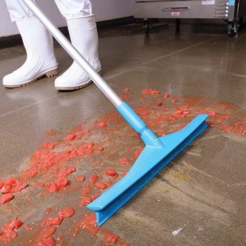 71704 VIKAN Red 28 Ultra Hygiene Angle Floor Squeegee