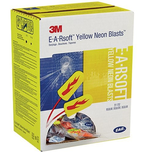 Bunzl Supplies Neons™ Blasts™- Processor NRR33 E-A-Rsoft® Yellow | Division Koch - 3M